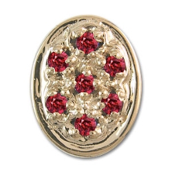 rk769 Ruby Bracelet Slide 